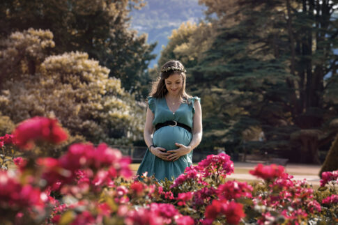 Grenoble photographe de grossesse en extérieur