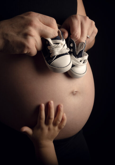 Séance grossesse en famille à Grenoble